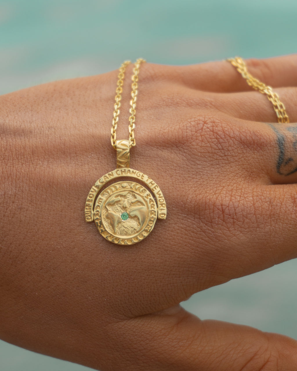 Earth Warrior - 2 Sided Coin