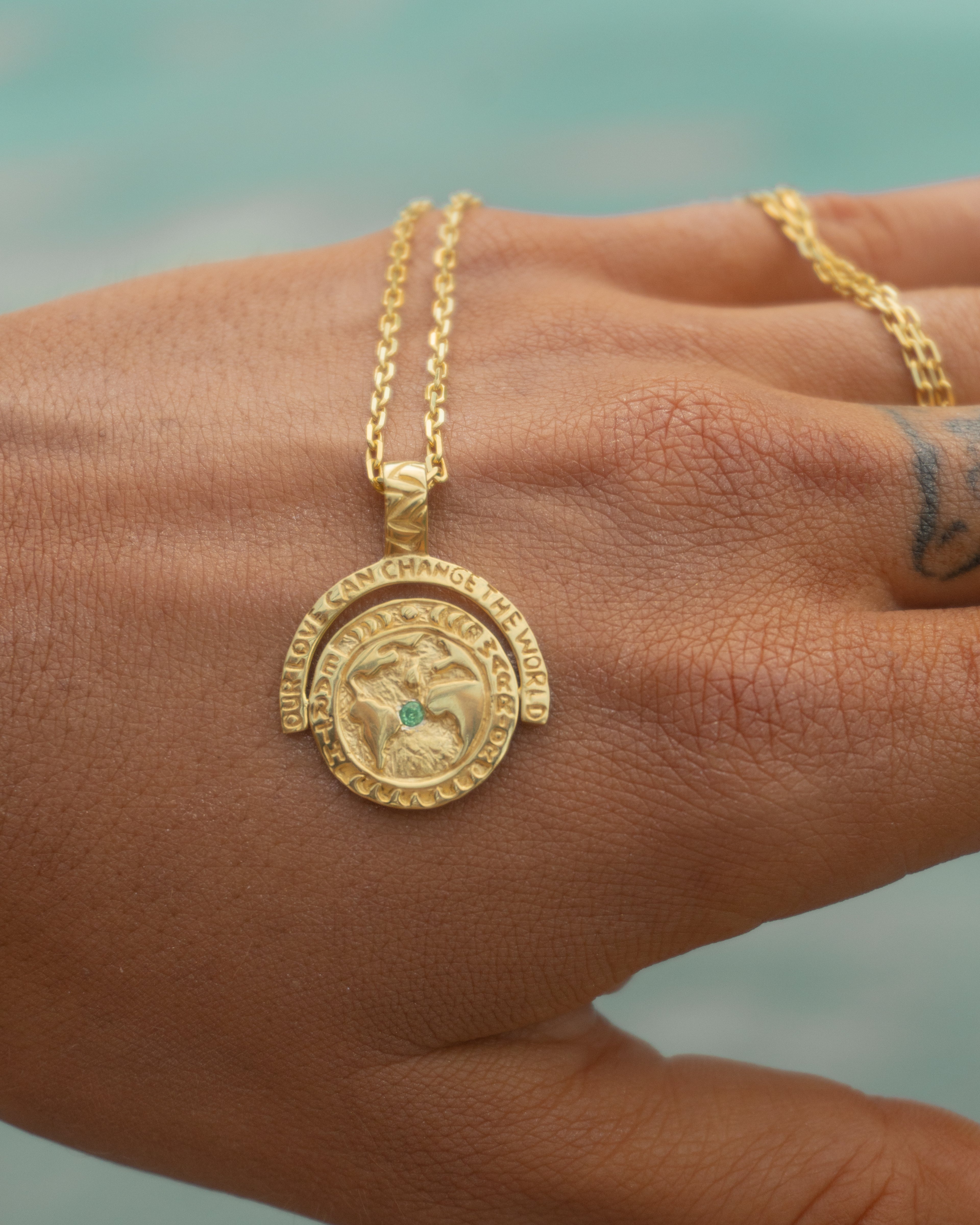 Earth Warrior - 2 Sided Coin